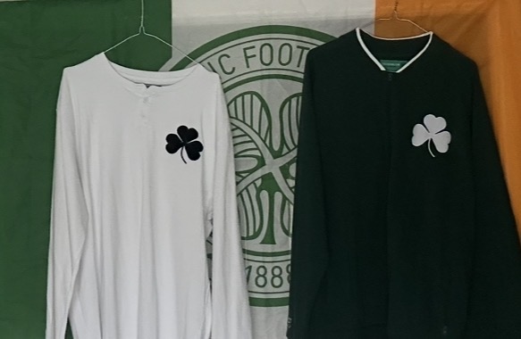 2025 2026 - Retro white long sleeve shirt and shamrock green jacket from 1925 era