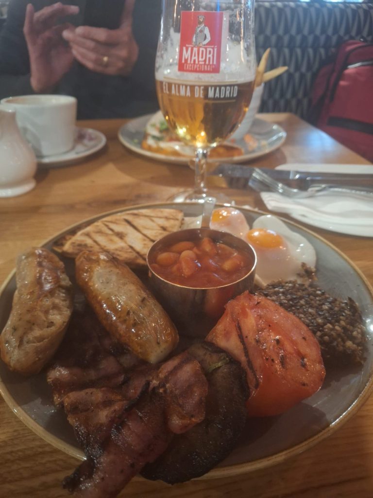 Fine Scottish breakfast