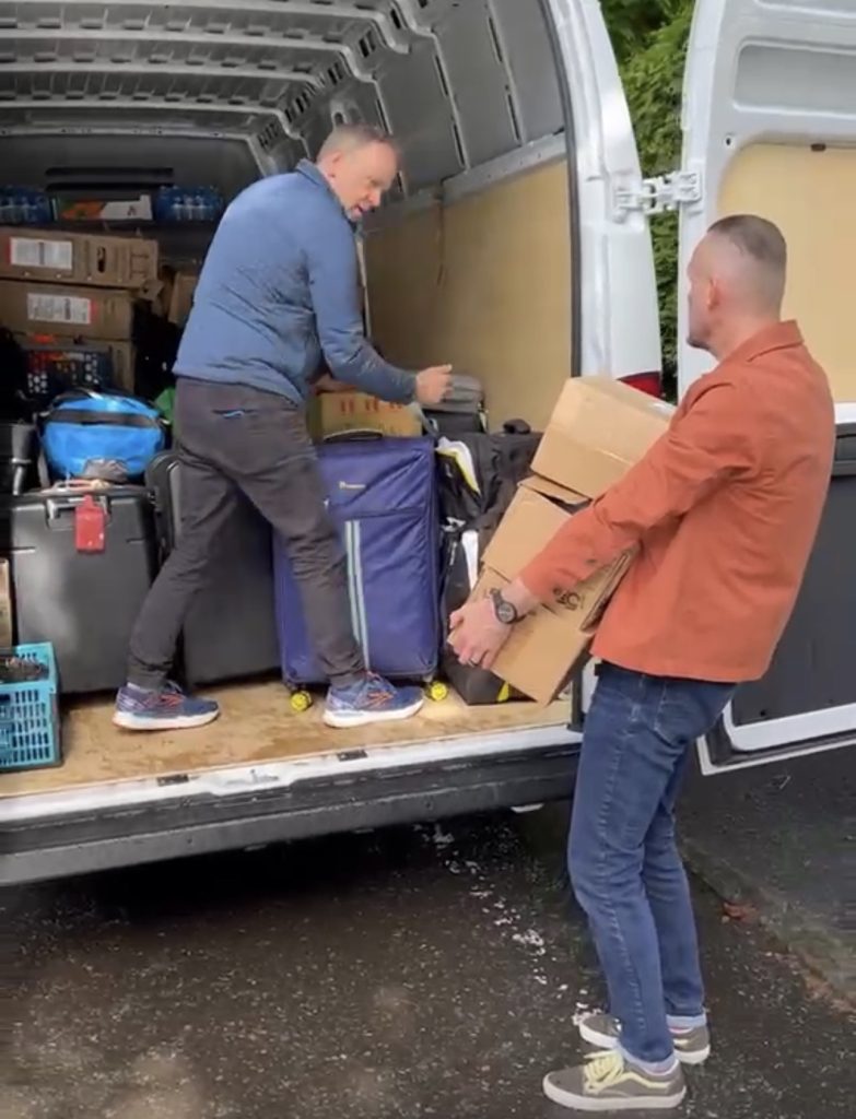 All safely loaded 