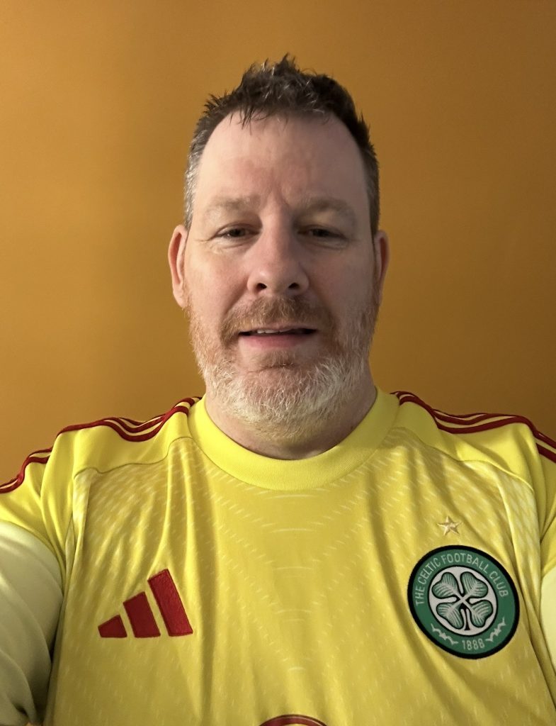 Celtic Gold GK Shirt from season 2025 2026