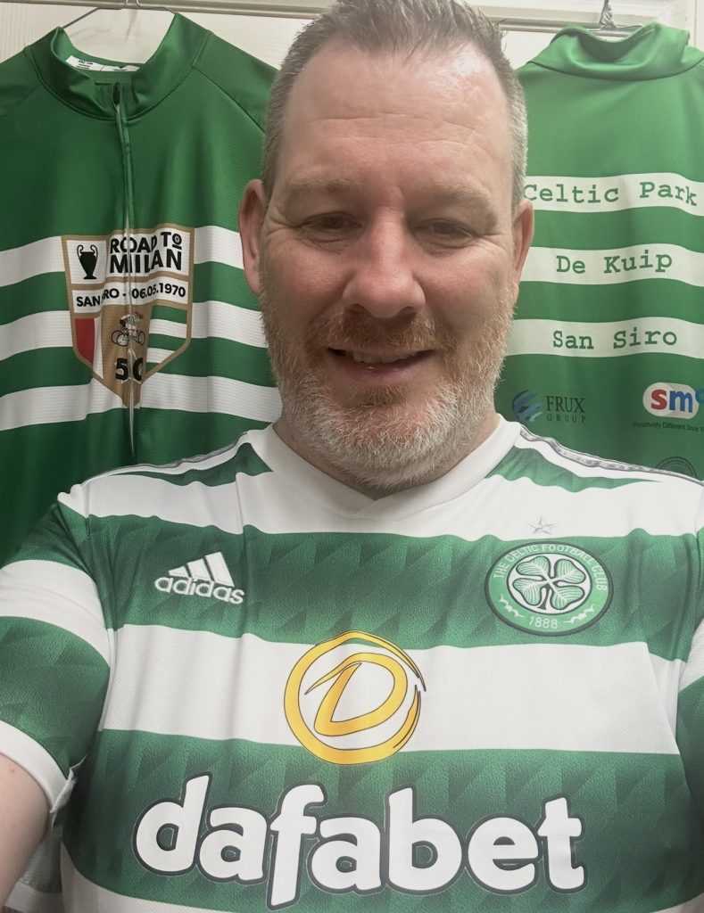 Celtic home hoops short sleeve jersey 2022 -2023