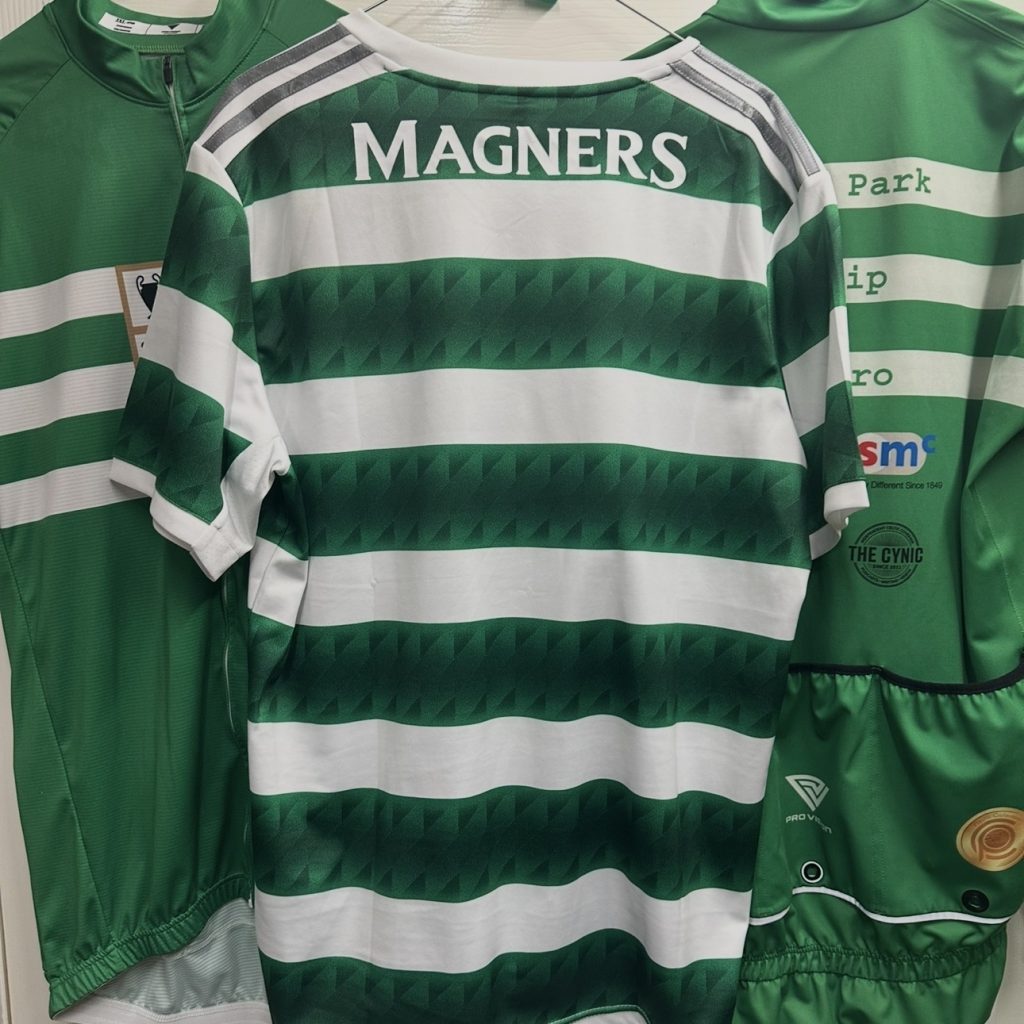 Celtic home hoops short sleeve jersey 2022 -2023