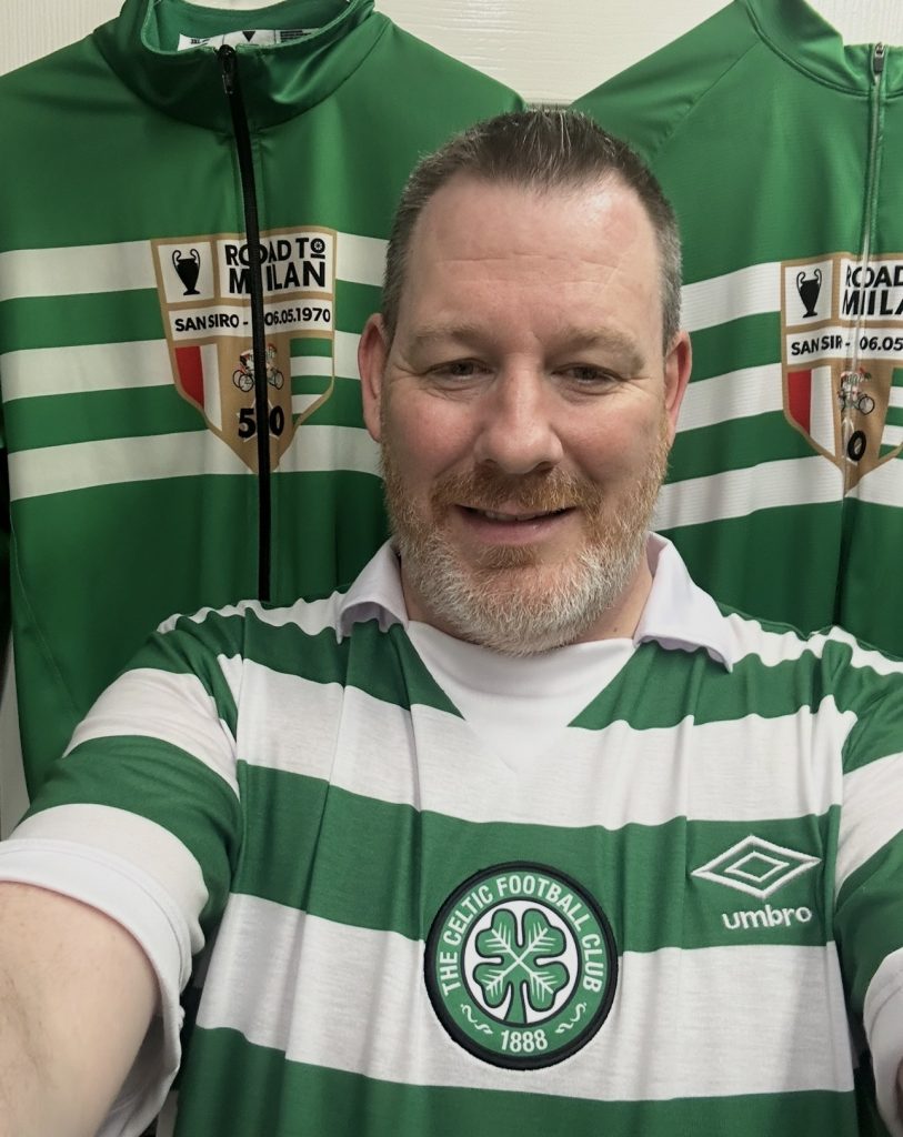 Celtic home hoops 1977 - 1979 by Umbro