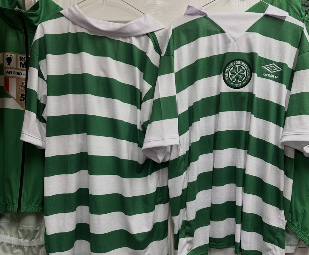 Celtic home hoops 1977 - 1979 by Umbro