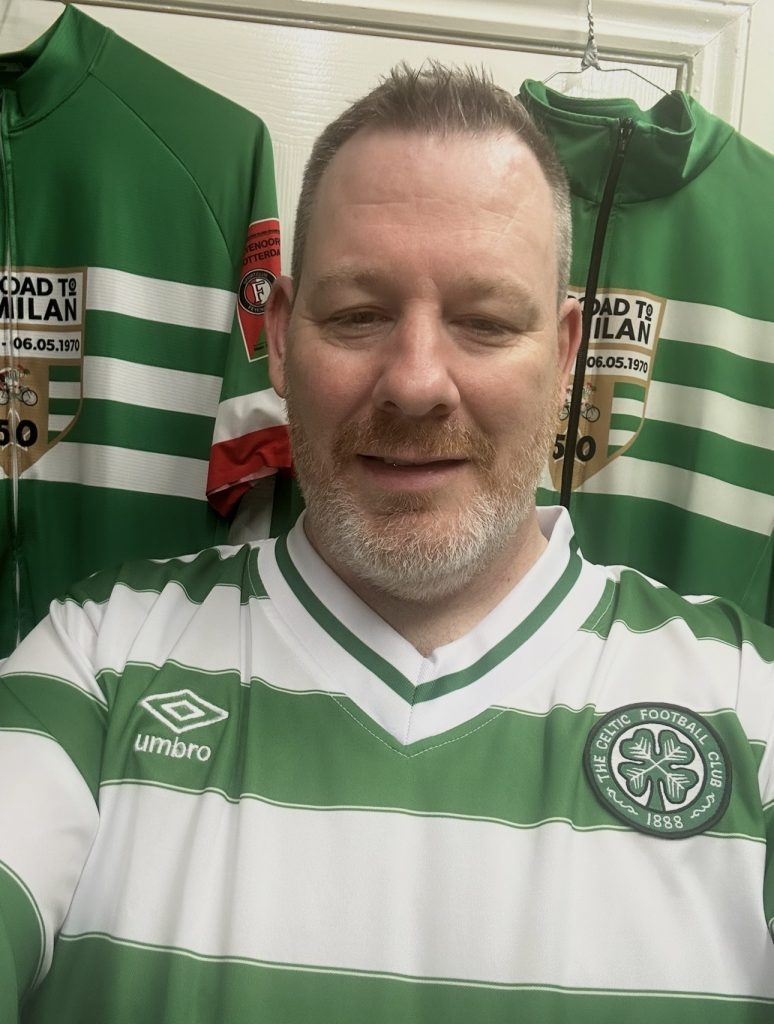 Celtic Home Hoops Long Sleeve 1982-1984 by Umbro