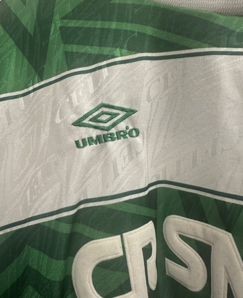Celtic short sleeve home hoops 1993-1995 by Umbro