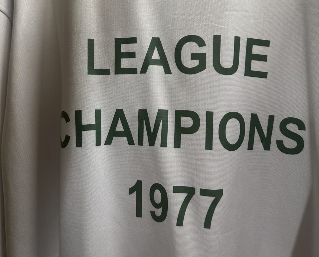 Celtic track jacket from 1977