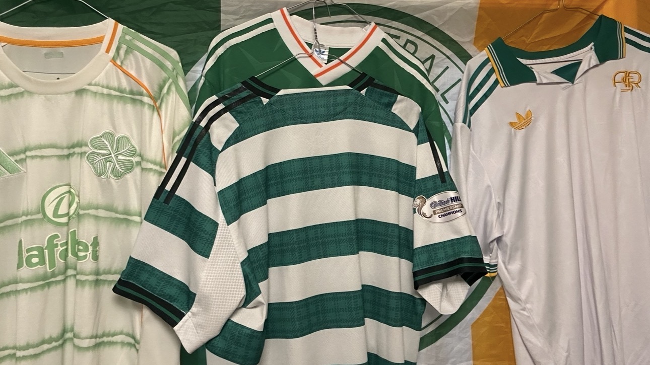 Celtic home hoops by Adidas 2025 2026