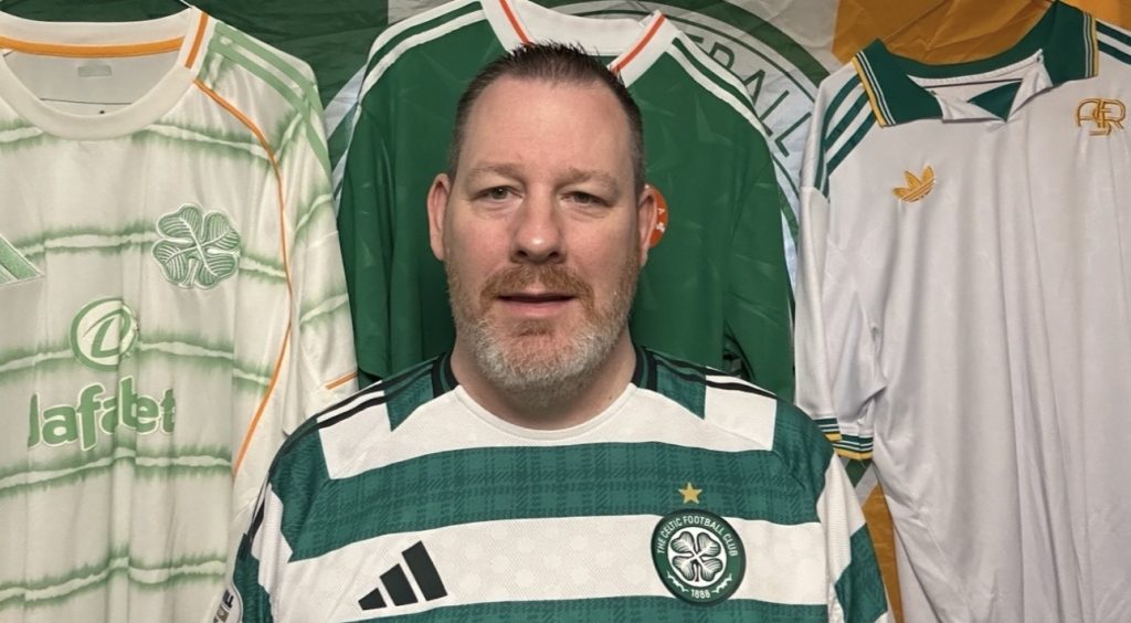Celtic home hoops by Adidas 2025 2026