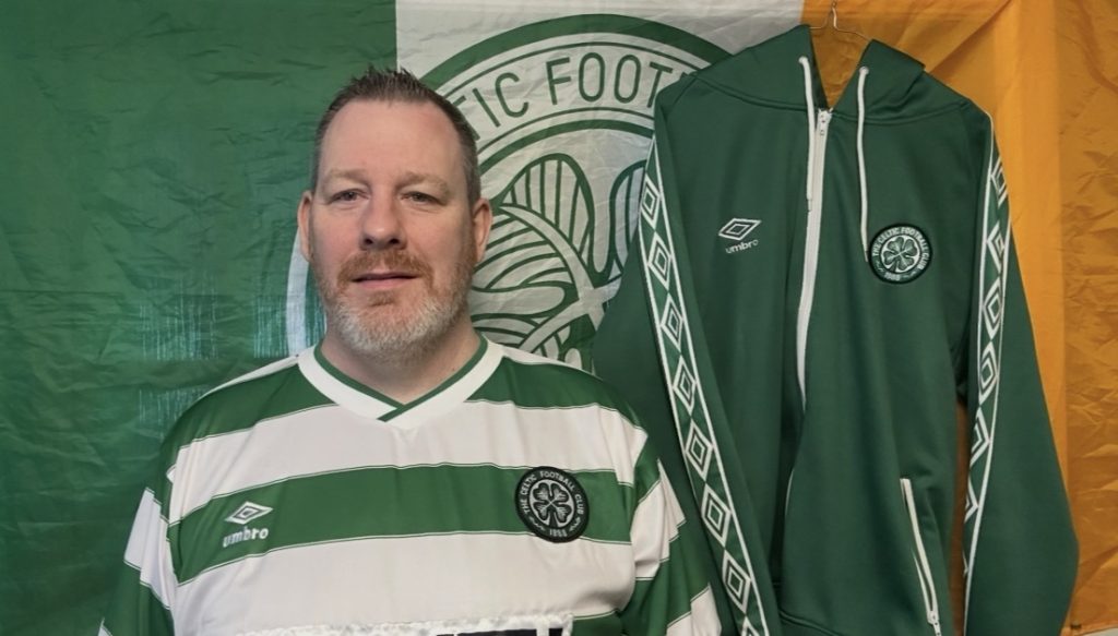Celtic Home Hoops short sleeve 1985-1986