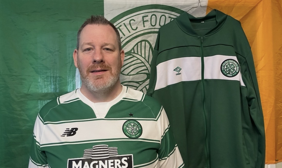 Celtic short sleeve home hoops from Season 2015 2016 by New Balance