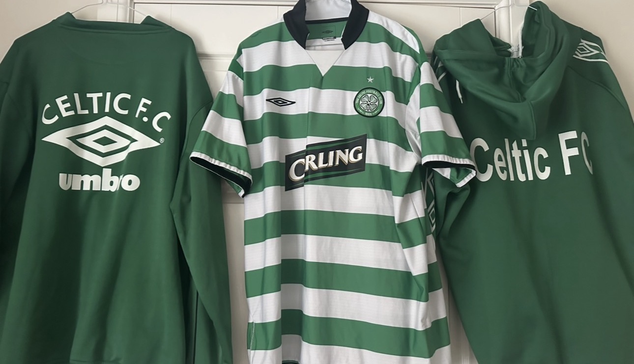 Celtic home hoops from season 2004 2005 by Umbro