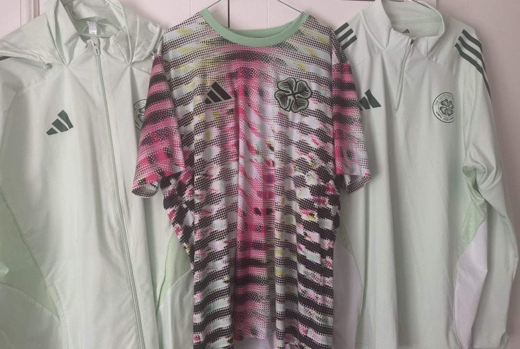 Run out top, apple coloured training zip top and rain jacket from Season 2025 2026 by Adidas