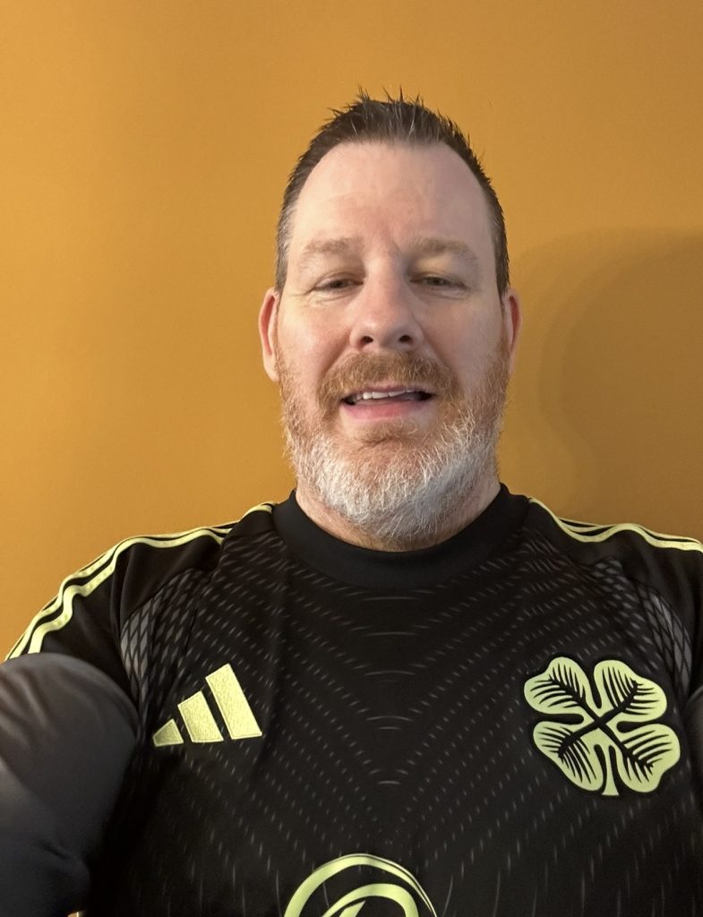 Celtic Black Away Goalkeeper shirt from season 2025 2026 by Adidas