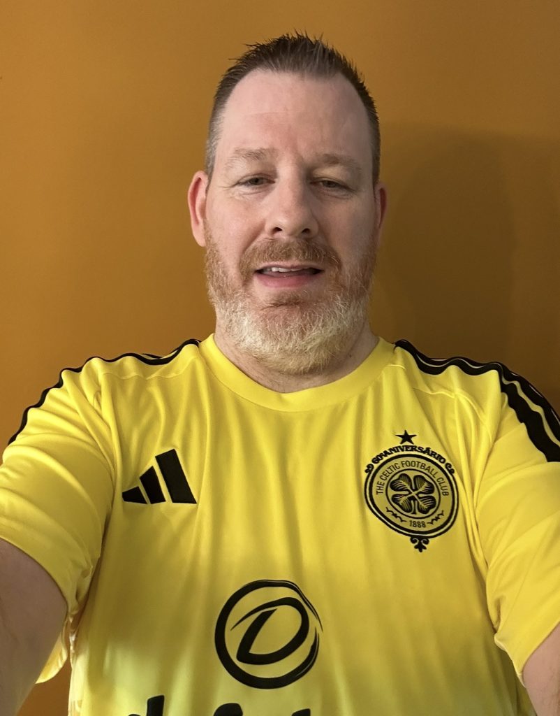 Celtic yellow home goalkeeper shirt from season 2026 2027 by Adidas