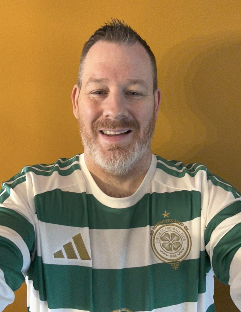 Celtic home long sleeve replica hoops shit from season 2026 2027 by Adidas